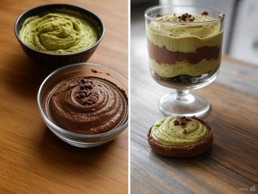 Avocado Chocolate Mousse Parfait Recipe - KitchenKlout
