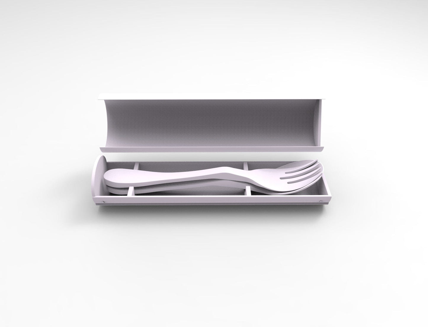 Eco 8 Piece Flatware Set and Carry Case - For the on the go Diner
