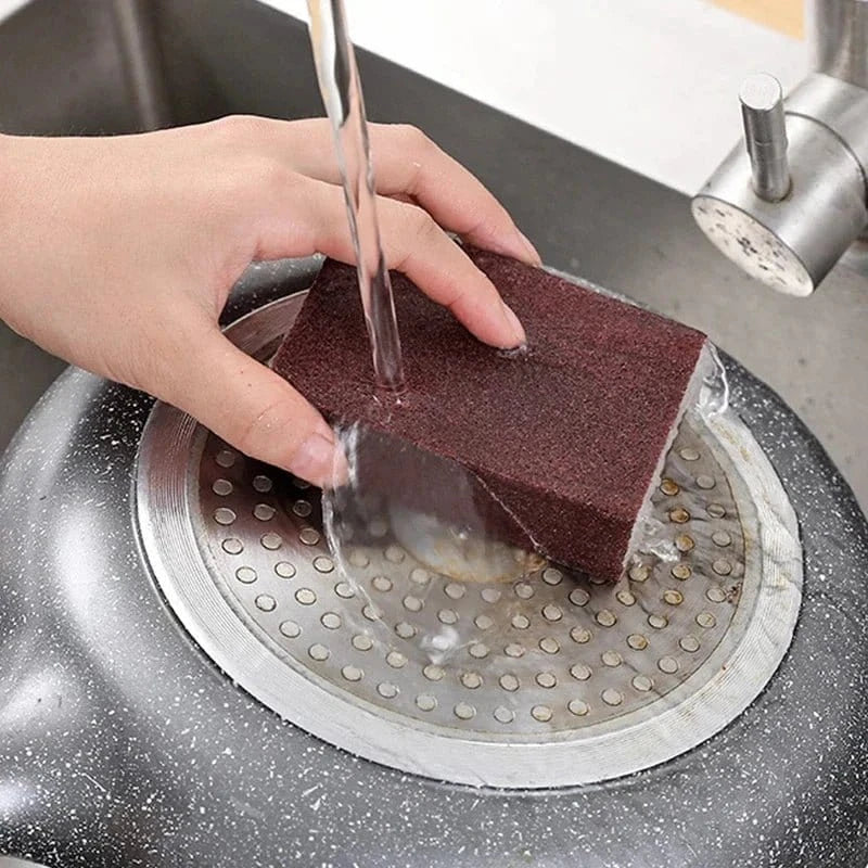 10/1PCS Magic Cleaning Sponge Rust Remover Nano Carborundum Removing Cuttable Descaling Clean Rub for Pot Kitchen Cleaning Tools - KitchenKlout