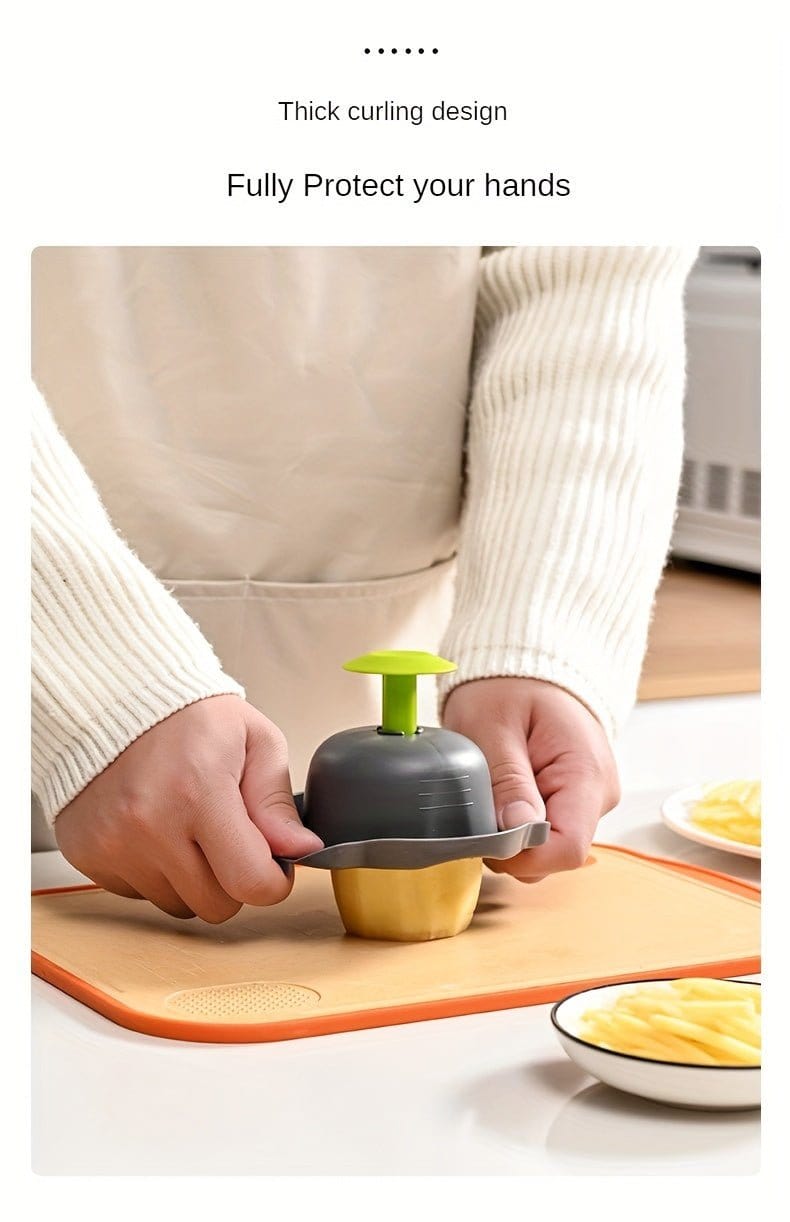 16 - in - 1 Vegetable Chopper with 8 Blades – Onion, Potato, Carrot Slicer, Includes Strainer Basket & Containe - KitchenKlout