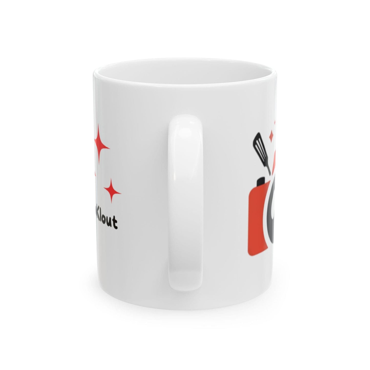 Stylish Kitchen Themed Ceramic Mug - Perfect for Cooking Enthusiasts