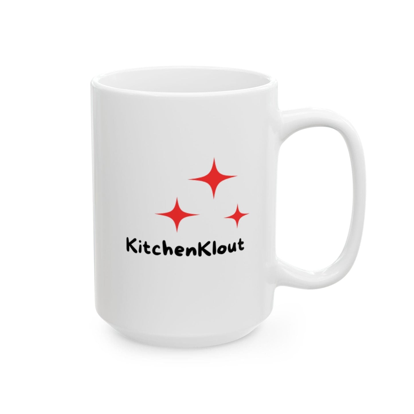 Stylish Kitchen Themed Ceramic Mug - Perfect for Cooking Enthusiasts