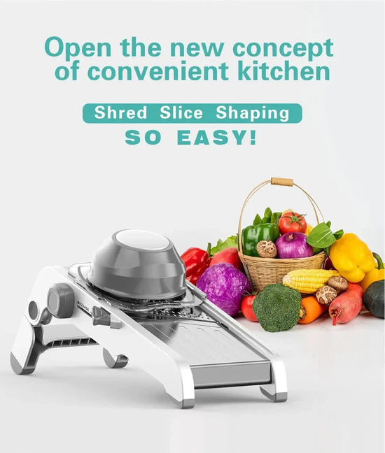 Oxo Good Grips V-Blade mandoline slicer, white KitchenKlout