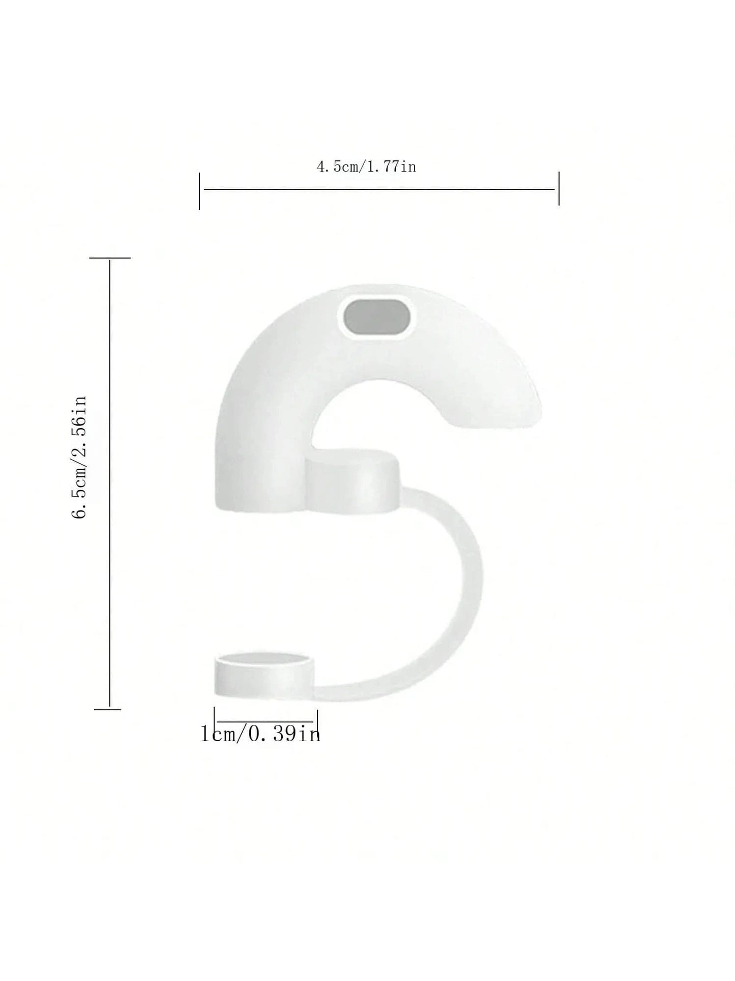 Anti-Wrinkle Straw Cover for Stanley Cup - 10mm Silicone Topper