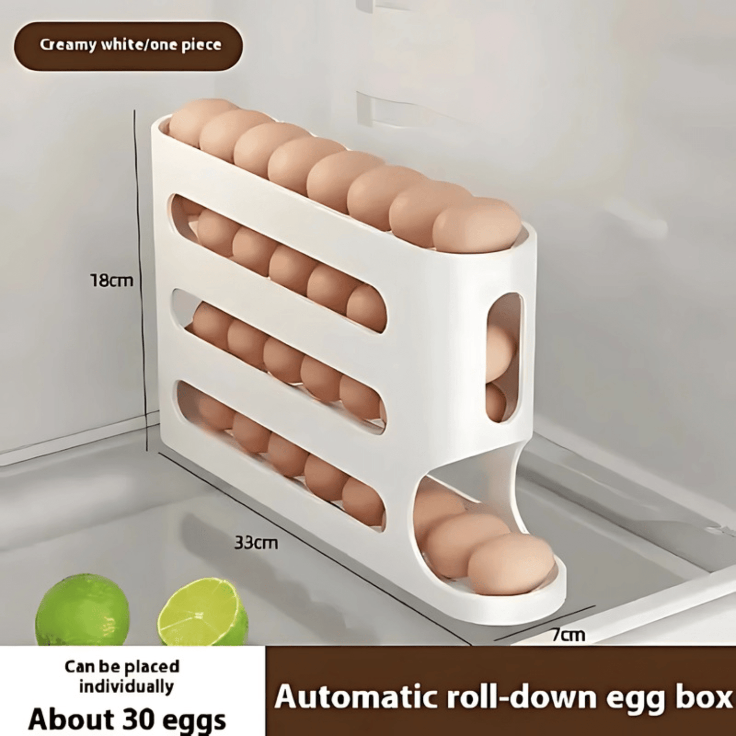 Slide Egg Storage Box – Compact Container for Eggs