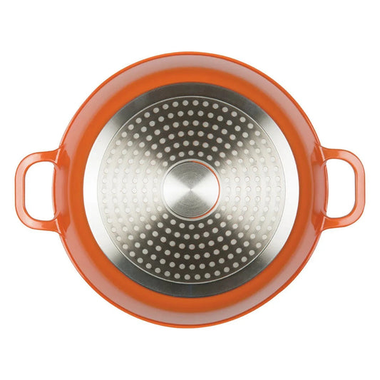 Cast Aluminum Dutch Oven - MASTERPAN - Orange 11" | KitchenKlout Dutch Ovens & Casseroles