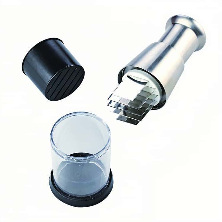 Garlic Chopper Stainless Steel Garlic Cutter Multifunctional Manual Chopping Tool For Vegetables Cutter Meat Grinders Kitchen - KitchenKlout