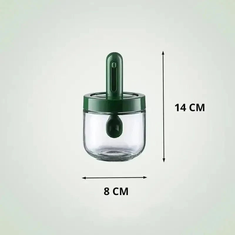 Glass Seasoning Bottle - Leak-Proof & Convenient | KitchenKlout