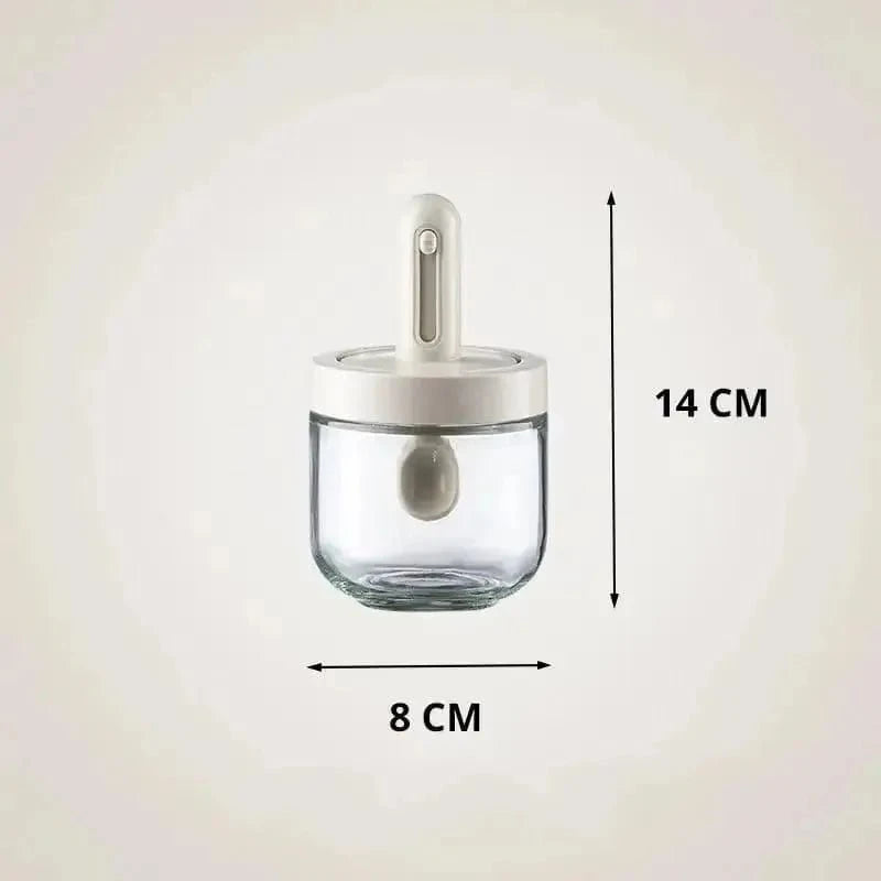 Glass Seasoning Bottle - Leak-Proof & Convenient | KitchenKlout
