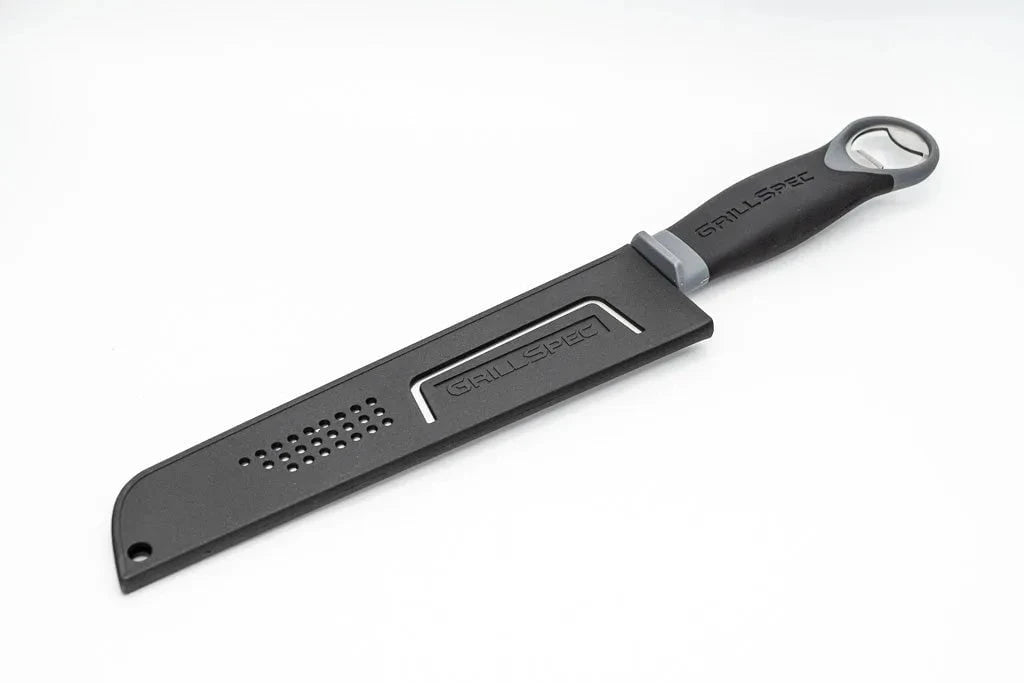 Grill Knife - Multi-Use with Cover - 8" Blade | KitchenKlout