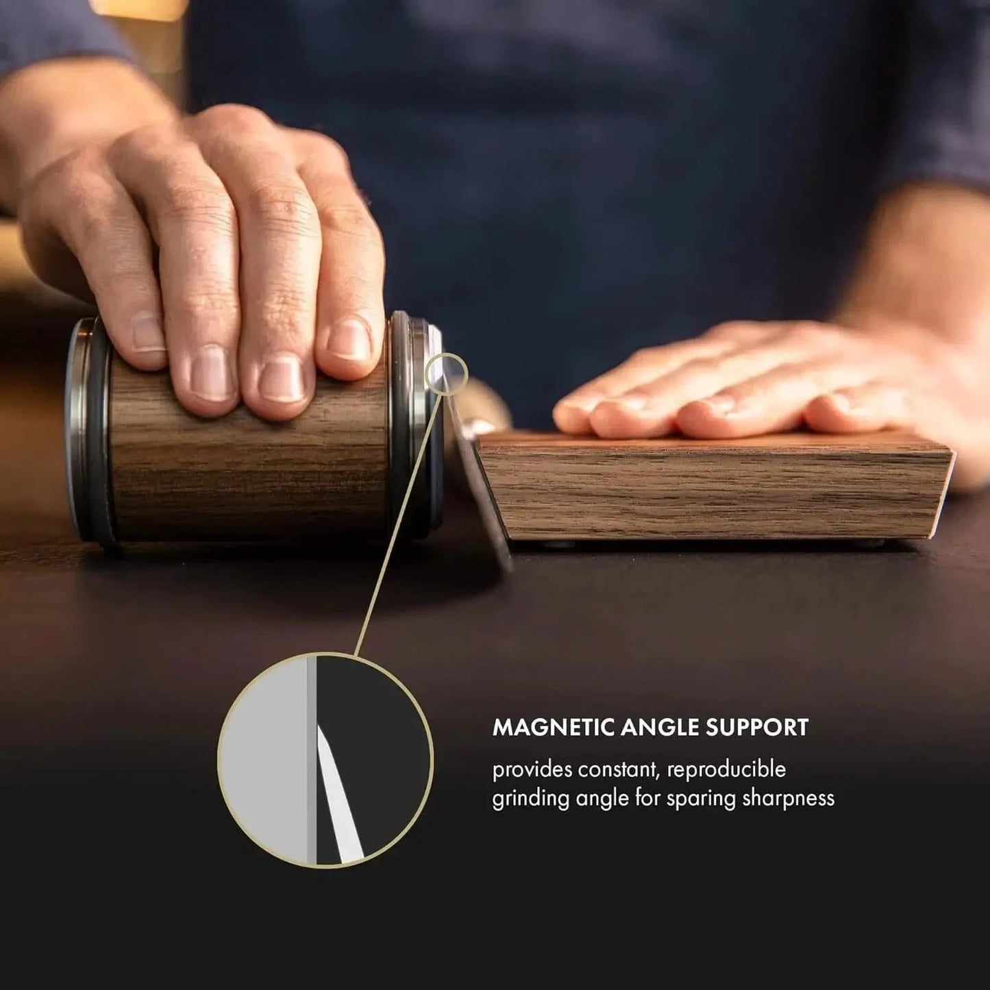 Magnetic Rolling Knife Sharpener - KitchenKlout