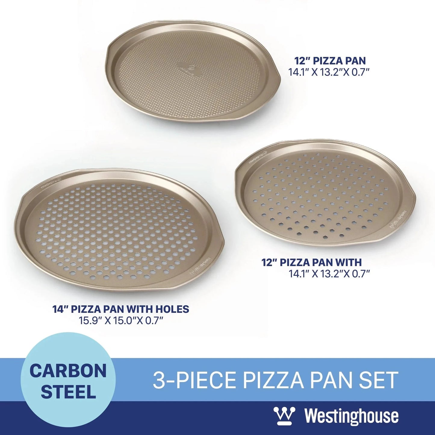 Non-Stick Bakeware set and Pizza Pan by Westinghouse | KitchenKlout