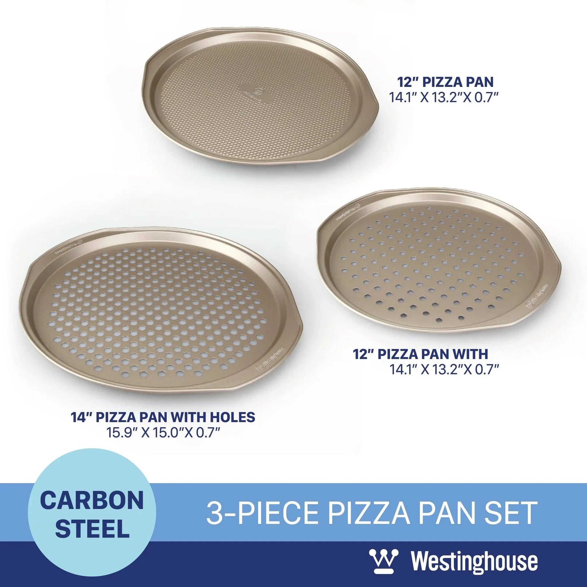 Non-Stick Bakeware set and Pizza Pan by Westinghouse | KitchenKlout