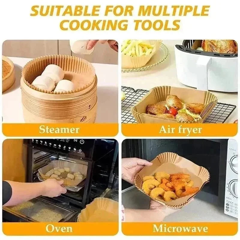 Parchment Paper Liners for air fryers | KitchenKlout