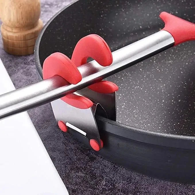 Pot Clips Spatula Holder - KitchenKlout