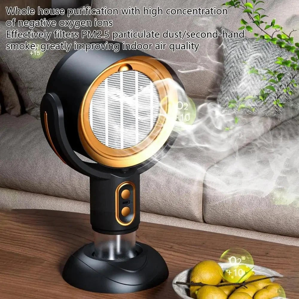 Smoke Sentry, Portable Cooking Range Hood - 2 - Speed Exhaust Fan with Retractable Design and Negative Ion Air Purifier for Kitchen Ventilation - KitchenKlout