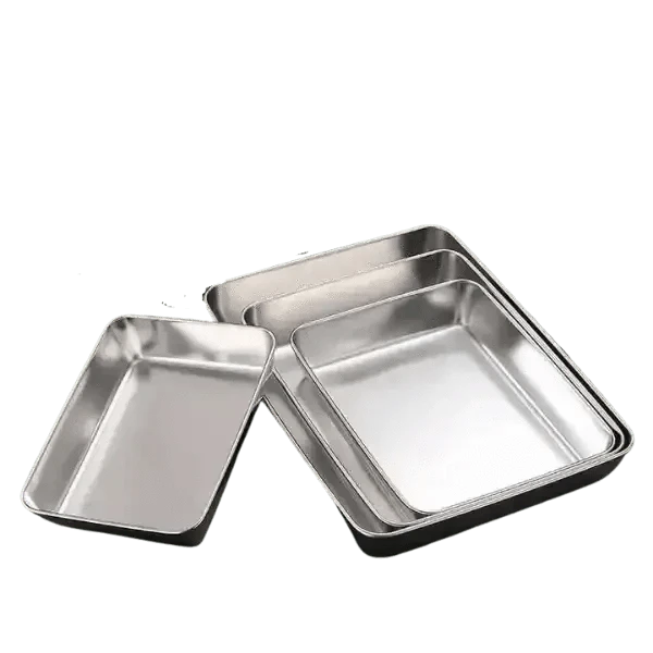 Stainless Steel Baking Pan - Durable Nonstick Design | KitchenKlout