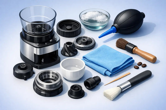 How to Clean Coffee Grinder Parts Without Damage