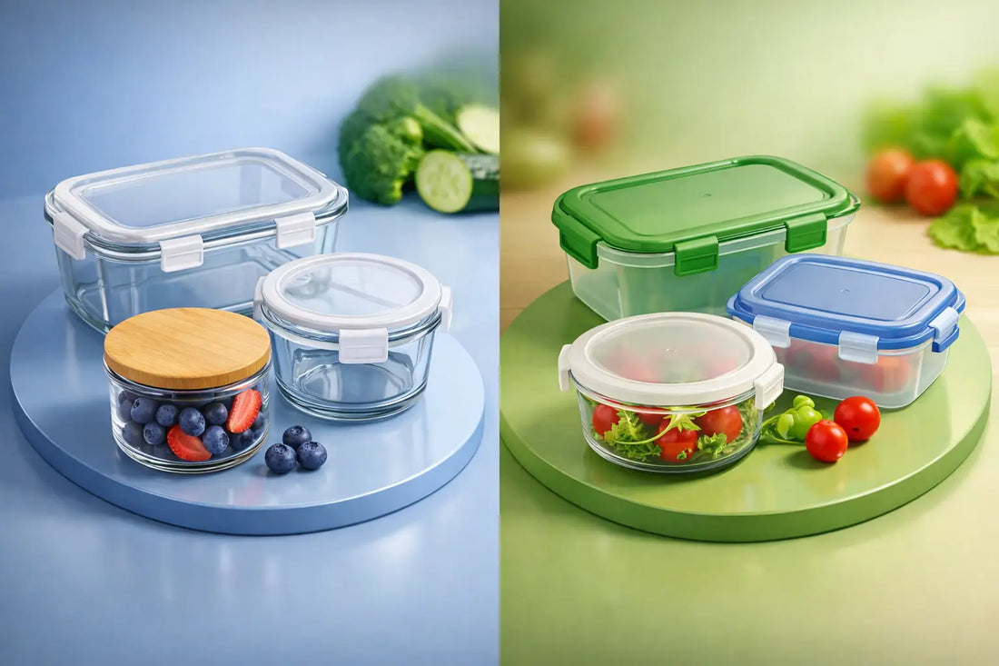 Glass Containers vs Plastic Containers