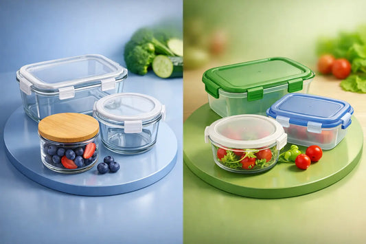 Glass Containers vs Plastic Containers