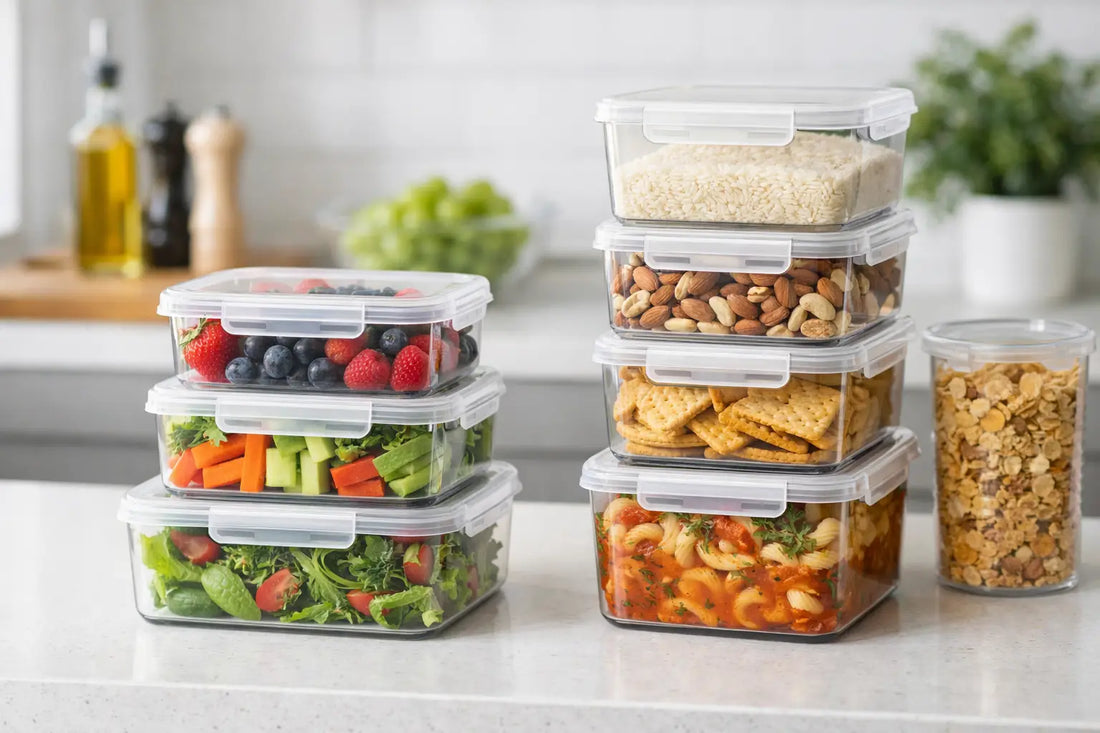 Stackable Food Storage Containers That Save Space