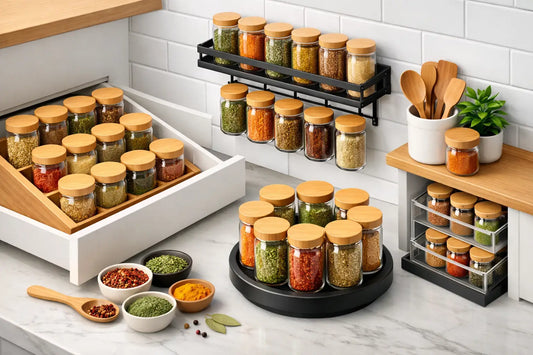 How to Organize Spice Jars That Stay Tidy