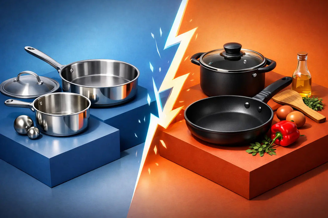 Stainless Steel vs Nonstick: Which Wins?