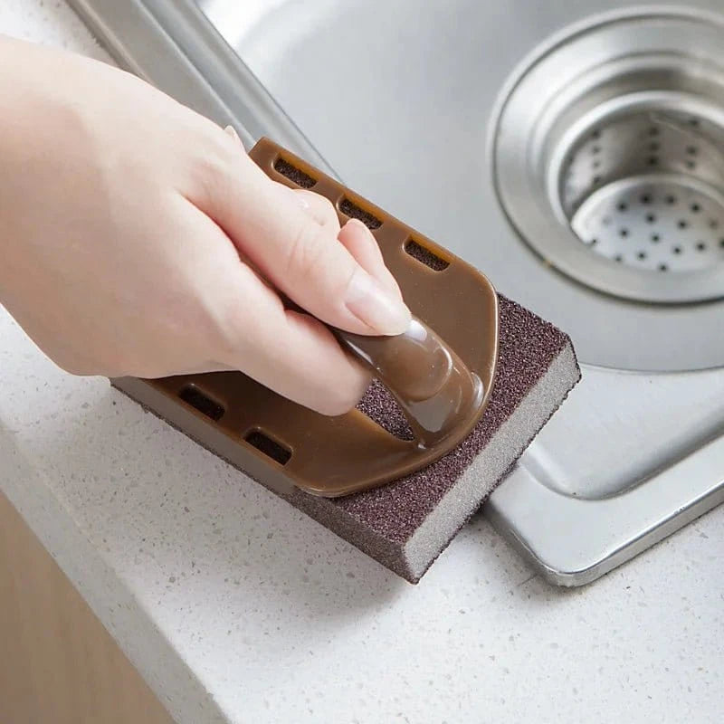 10/1PCS Magic Cleaning Sponge Rust Remover Nano Carborundum Removing Cuttable Descaling Clean Rub for Pot Kitchen Cleaning Tools - KitchenKlout