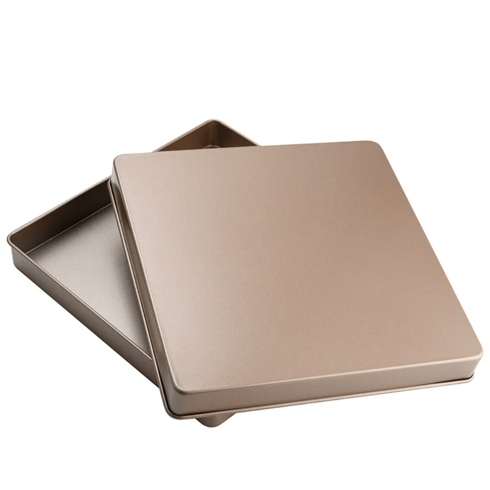 11-Inch Square Baking Pan - Carbon Steel Cake Roll & Biscuit Mold Bakeware