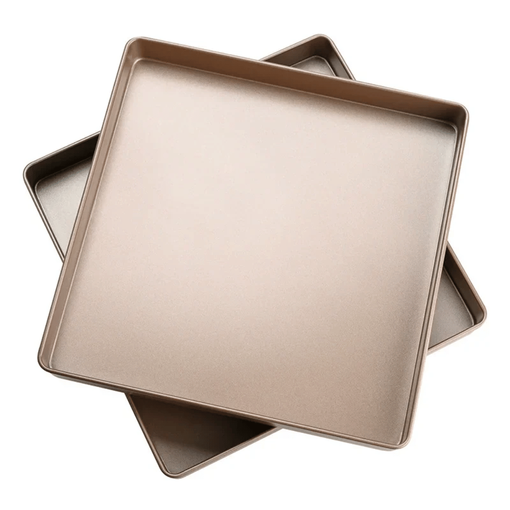 11-Inch Square Baking Pan - Carbon Steel Cake Roll & Biscuit Mold Bakeware