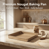 11-Inch Square Baking Pan - Carbon Steel Cake Roll & Biscuit Mold Bakeware