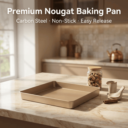 11-Inch Square Baking Pan - Carbon Steel Cake Roll & Biscuit Mold Bakeware