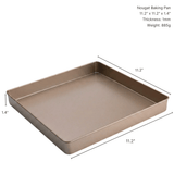 11-Inch Square Baking Pan - Carbon Steel Cake Roll & Biscuit Mold Bakeware