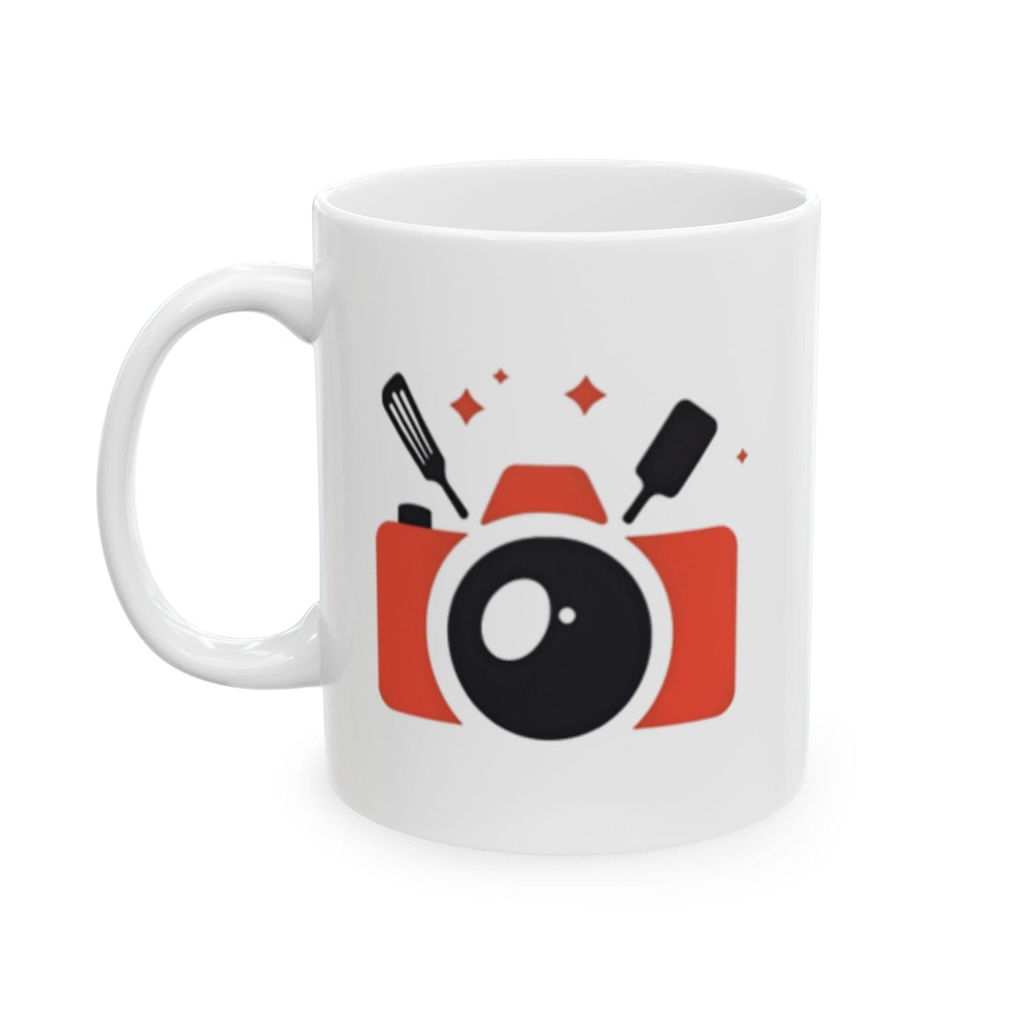 Stylish Kitchen Themed Ceramic Mug - Perfect for Cooking Enthusiasts