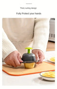 16 - in - 1 Vegetable Chopper with 8 Blades – Onion, Potato, Carrot Slicer, Includes Strainer Basket & Containe - KitchenKlout