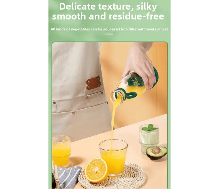 Portable Juice Blender – USB Charging, 6 Blades, Fresh Squeezer Kitchen Klout