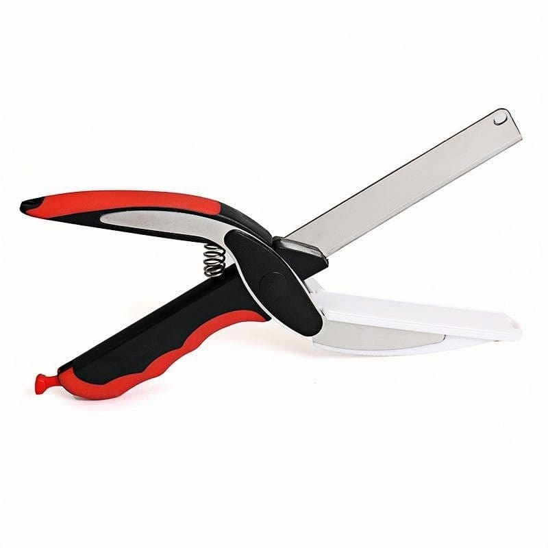 2 - in - 1 Scissors & Cutting Board – Multi - Functional Kitchen Tool - KitchenKlout