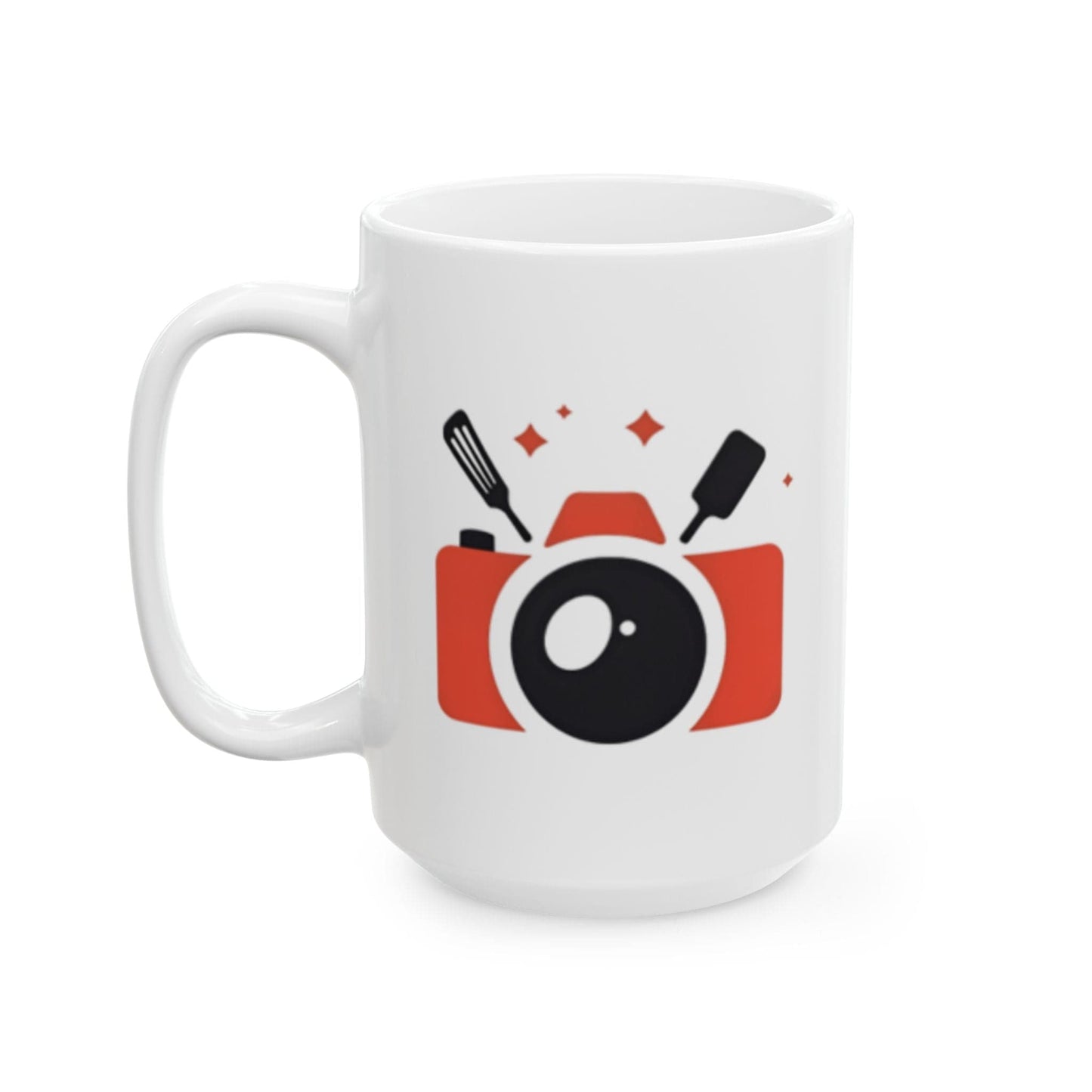 Stylish Kitchen Themed Ceramic Mug - Perfect for Cooking Enthusiasts