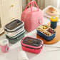 3 - Piece Meal Prep Storage Bags – Large Capacity Lunch Bags for Office, School, Picnics & Camp – Durable & Reusable - KitchenKlout