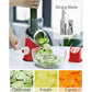 3in1 Vegetable Slicer Multifunctional Rotary Handheld Grater - KitchenKlout