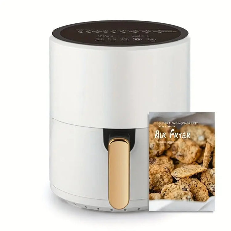 6.5QT MYEYEBALL Smart Air Fryer - Visual Touch Screen, Oil - Free Healthy Cooking, Multifunctional, Family - Sized, Fast, White - KitchenKlout