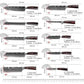 8/10 - Piece Japanese Kitchen Knife Set – Laser Damascus, High - Carbon Steel, Gift Box - KitchenKlout