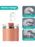 Anti-Wrinkle Straw Cover for Stanley Cup - 10mm Silicone Topper KitchenKlout