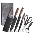 Chef’s Knife Sets in Matte Black – 3pc Compact or 6pc Pro chef&