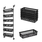 Over-the-Door Pantry Organizer – 6-Tier Adjustable Baskets Kitchen Klout