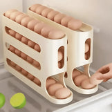 Slide Egg Storage Box – Compact Container for Eggs Kitchen Klout