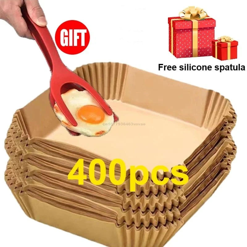 Airfryer Cooking Paper Aerogrill Parchment Paper Baking Tool Airfryer Accessories Air Fryer Paper Oven Liner Disposable Dishes - KitchenKlout