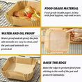 Airfryer Cooking Paper Aerogrill Parchment Paper Baking Tool Airfryer Accessories Air Fryer Paper Oven Liner Disposable Dishes - KitchenKlout