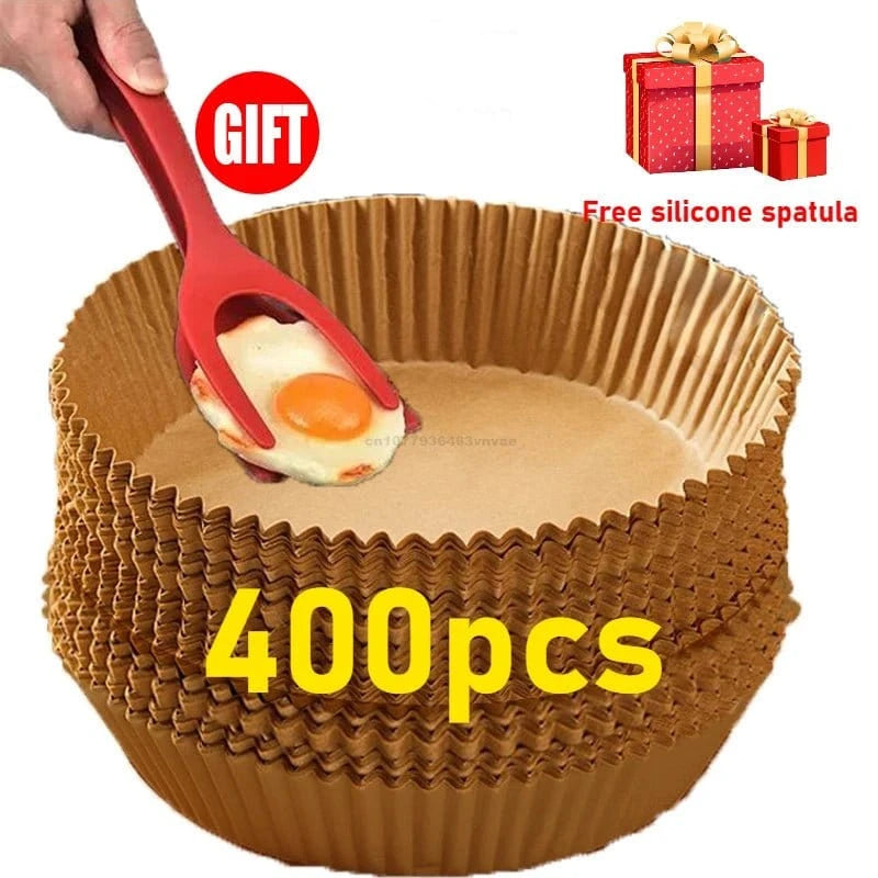 Airfryer Cooking Paper Aerogrill Parchment Paper Baking Tool Airfryer Accessories Air Fryer Paper Oven Liner Disposable Dishes - KitchenKlout