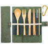 Bamboo Utensils Set - Eco-Friendly Travel Cutlery | KitchenKlout